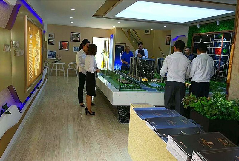 麒龍華府城市展廳設(shè)計承建 