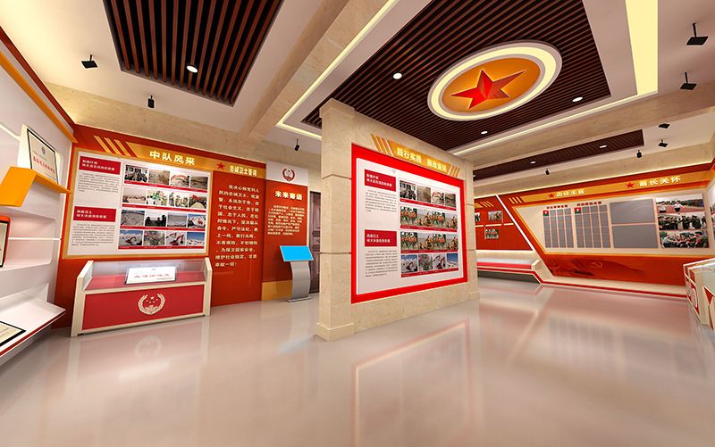 某某部隊陳列室承建 